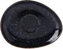 Yanco Blue Star Color Glazed Porcelain Blue Saucer, 6 x 4-3/4 x 3/4 inch -- 36 per case