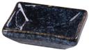 Yanco Blue Star Color Glazed Porcelain Blue Sauce Dish, 1 Ounce -- 48 per case