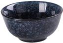 Yanco Blue Star Color Glazed Porcelain Blue Rice Bowl, 10 Ounce -- 36 per case