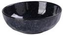 Yanco Blue Star Color Glazed Porcelain Blue Salad Bowl, 28 Ounce -- 24 per case