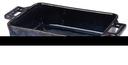 Yanco Blue Star Color Glazed Porcelain Blue Bake Plate with Handle, 70 Ounce -- 6 per case