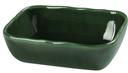Yanco Green Gem Color Glazed Porcelain Green Rectangular Bowl, 2 Ounce -- 36 per case