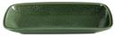 Yanco Green Gem Color Glazed Porcelain Green Rectangular Plate, 14 x 7-1/2 x 1-5/8 inch -- 12 per case