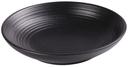 Yanco Noble Black Color Glazed Porcelain Black Salad/Pasta Bowl, 28 Ounce -- 12 per case