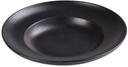 Yanco Noble Black Color Glazed Porcelain Black Mediterranean Pasta Bowl, 10 Ounce -- 12 per case