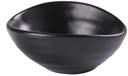 Yanco Noble Black Color Glazed Porcelain Black Olive Bowl, 2 Ounce -- 36 per case