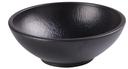 Yanco Noble Black Color Glazed Porcelain Black Nappie Bowl, 14 Ounce -- 36 per case