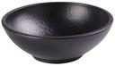 Yanco Noble Black Color Glazed Porcelain Black Noodle Bowl, 64 Ounce -- 12 per case