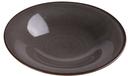 Yanco Peacock Color Glazed Porcelain Gray Soup/Salad Plate, 20 Ounce -- 12 per case