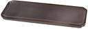 Yanco Peacock Color Glazed Porcelain Gray Rectangular Sushi Plate, 14 x 4 x 3/4 inch -- 12 per case