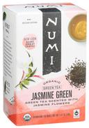Numi Organic Jasmine Green Tea, 18 tea bags -- 6 per case