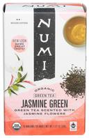Numi Organic Jasmine Green Tea, 18 tea bags -- 6 per case