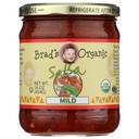 Brads Organic Mild Salsa, 16 Ounce -- 12 per case