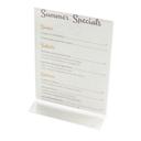 Cal-Mil Classic Upright Tabletop Cardholder, 8 1/2 x 11 inch -- 12 per case