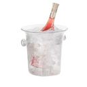 Cal-Mil Clear Large Ice Bucket, 8 x 8.5 x 8 inch -- 6 per case
