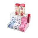 Cal-Mil Classic 3 Section Coffee Condiment Organizer, 12 x 8 x 9.25 inch