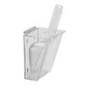Cal-Mil Polycarbonate Wall Mount Ice Scoop Holder, 6 Ounce -- 2 per case