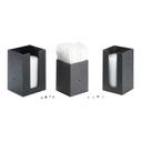 Cal-Mil Classic Black Acrylic Modular Countertop Lid Holder, 5.25 x 5.25 x 8 inch -- 4 per case