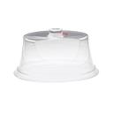 Cal-Mil Turn N Serve Colonial Sample / Pastry Tray Cover, 15 inch Dia x 7 inch Height -- 2 per case