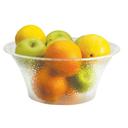 Cal-Mil Clear Acrylic 10.25 inch Pebble Bell Bowl, 3 Quart