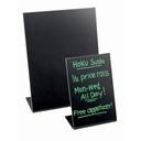 Cal-Mil Black Write-on Easel Board, 5 x 7 inch -- 6 per case