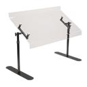 Cal-Mil Portable Acrylic Sneeze Guard with Metal Frame, 48 inch