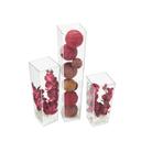 Cal-Mil Square Clear Acrylic Accent Display Tube, 5 x 5 x 16 inch