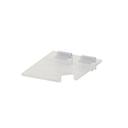 Cal-Mil Plastic Notched Lid for C4x4GLCN Glass Jar -- 3 per case