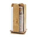 Cal-Mil Madera Reclaimed Wood Revolving Cup and Lid Organizer, 9 x 9 x 18.5 inch