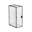 Cal-Mil Iron 3 Section Vertical Bread Case with Front Door, 7 x 12.25 x 19.5 inch