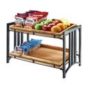 Cal-Mil Mission 2 Tier Stand Frame Only, 23 x 13 x 15 Inch