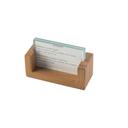 Cal-Mil Bamboo U Frame Table Top Card Holder, 3.5 x 1 x 2 inch