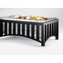Cal-Mil Mission Ice Housing with Clear Pan, 22 x 20 x 8.5 inch
