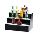Cal-Mil Under Lit Acrylic 3 Step Bottle Display Riser, 24 x 14.5 x 15.5 inch