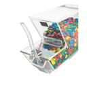 Cal-Mil Classis Acrylic Stackable Topping Dispenser with Holster, 4 x 11 x 7 inch