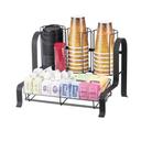 Cal-Mil Black Soho Condiment Organizer, 15.75 x 11.75 x 12 inch