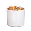 Cal-Mil White 64 Ounce Round Melamine Utensil Holde, 6.75 inch Dia x 6.25 inch Height -- 4 per case