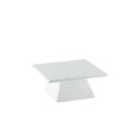 Cal-Mil White Acrylic Small Square Pedestal Riser, 9.5 x 9.5 x 4.625 inch