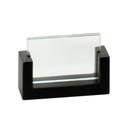 Cal-Mil Midnight Bamboo U Frame Table Top Card Holder, 3.5 x 1 x 2 inch