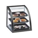 Cal-Mil Attendant Serve Midnight Bamboo Euro Display Case, 17 x 17 x 18 inch