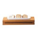 Cal-Mil Bamboo Rectangle Crate Riser, 20 x 7 x 3 inch