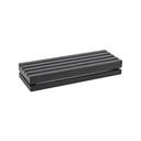 Cal-Mil Midnight Bamboo Rectangle Crate Riser, 20 x 7 x 3 inch