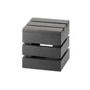 Cal-Mil Midnight Bamboo Square Crate Riser, 6 x 6 x 6 inch