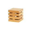 Cal-Mil Bamboo Square Crate Riser, 9 x 9 x 9 inch
