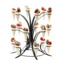 Cal-Mil Black Multi Tier Cone Display, 20 x 20.5 inch