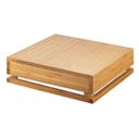 Cal-Mil Bamboo Crate Riser, 12 x 12 x 4 inch