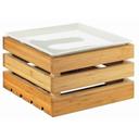 Cal-Mil Bamboo Crate Riser, 12 x 12 x 7 inch