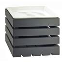 Cal-Mil Midnight Bamboo Crate Riser, 12 x 12 x 10 inch