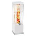 Cal-Mil Luxe Acrylic Beverage Dispenser with Infusion Chamber, 7.75 x 7.75 x 25.75 inch