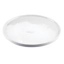Cal-Mil Round White Porcelain Gourmet Display Platter, 12.75 inch Dia x 1.5 inch Height